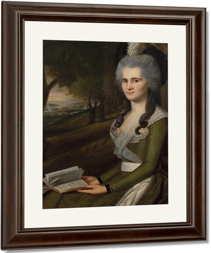 Esther Boardman By Ralph Earl Fine Art Print