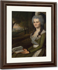 Esther Boardman By Ralph Earl Fine Art Print