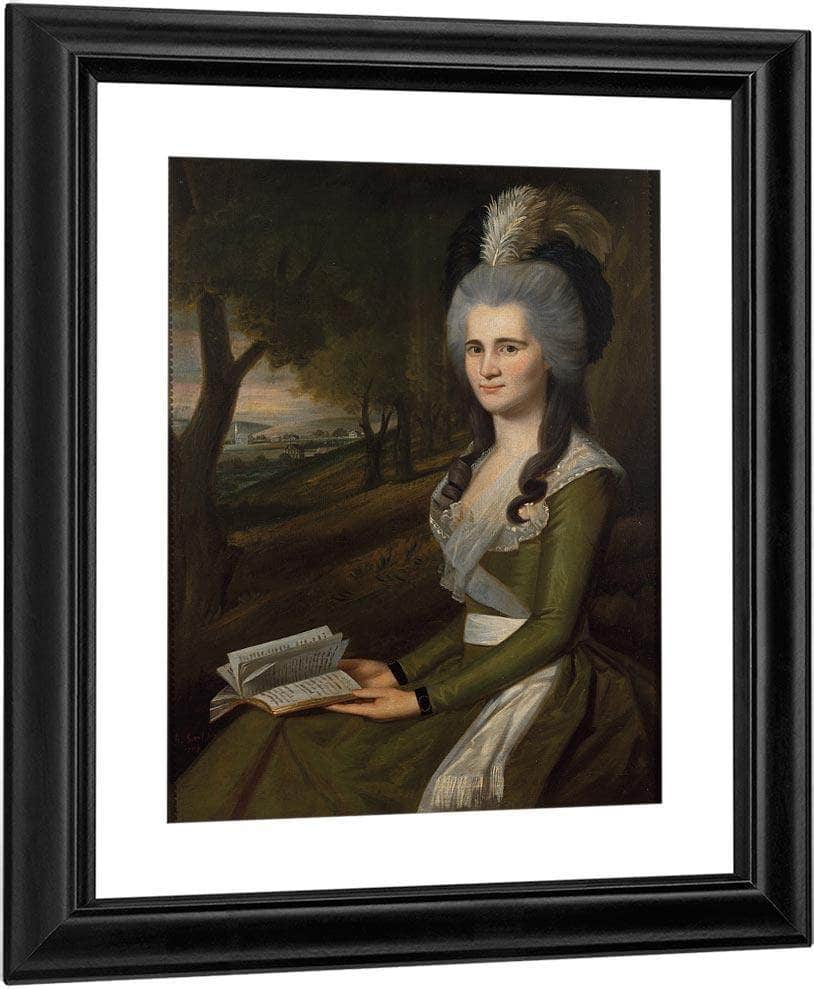 Esther Boardman By Ralph Earl Fine Art Print