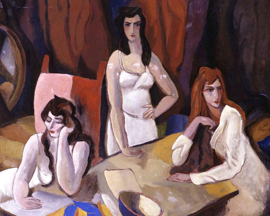 Estimate By Walt Kuhn Fine Art Print