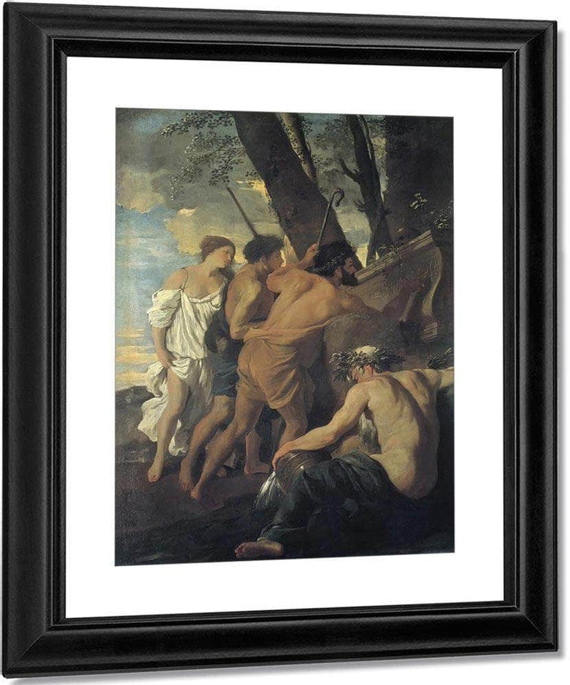 Et In Arcadio Ego (Arcadian Sheperds) I By Nicholas Poussin Fine Art Print