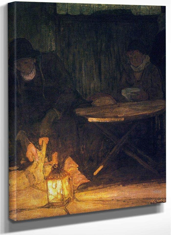 Etaples Fisher Folk By Henry Ossawa Tanner Fine Art Print