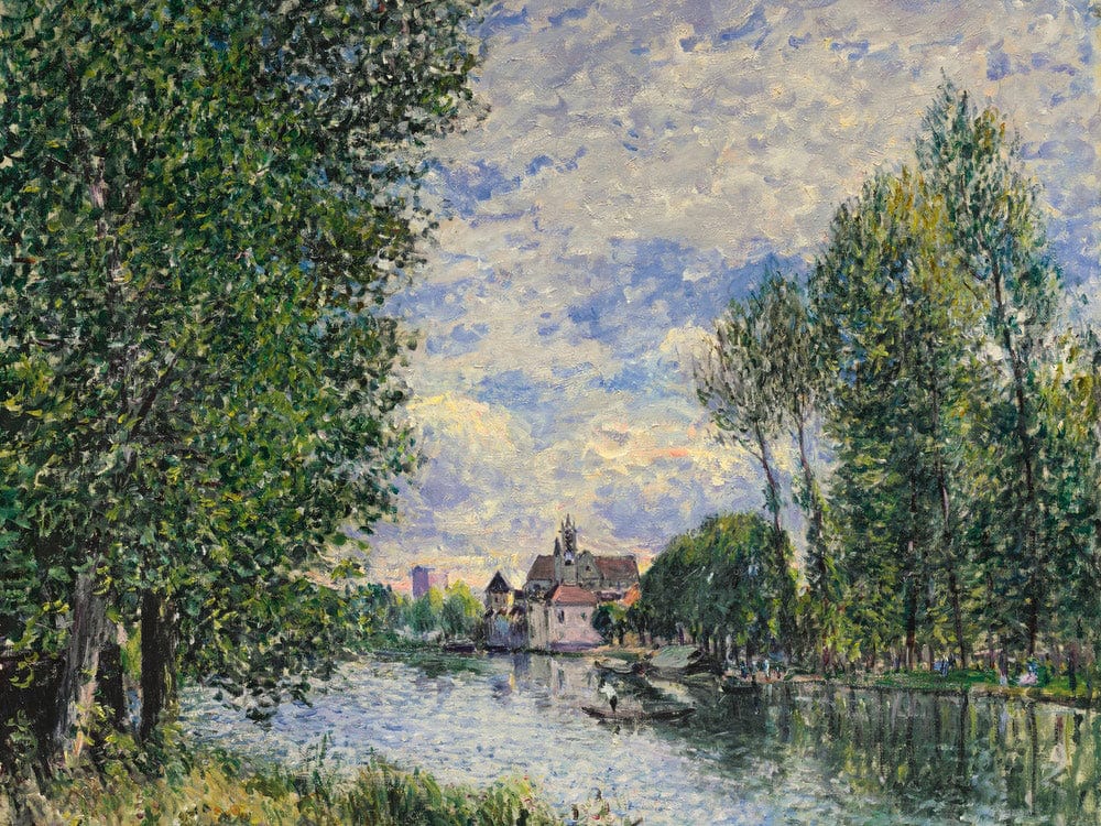 Ete A Moret By Robert P Fine Art Print