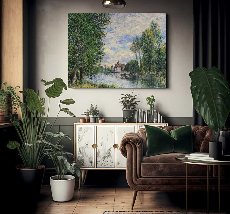 Ete A Moret By Robert P Fine Art Print