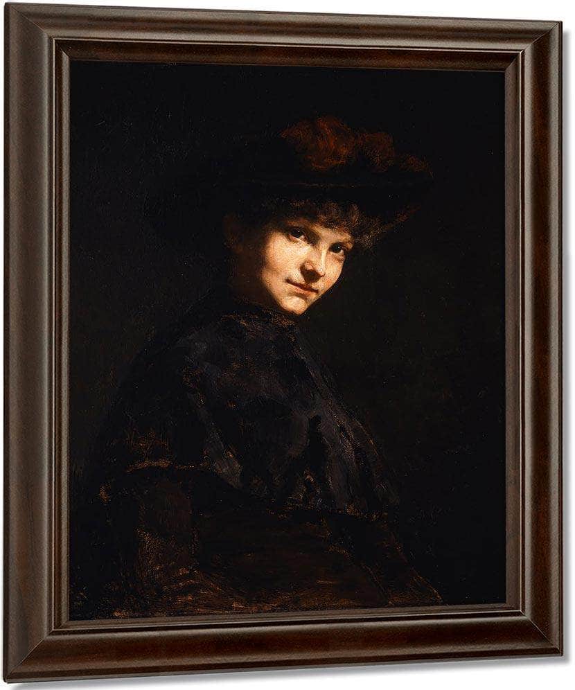 Ethel Page 1884 By Cecilia Beaux Fine Art Print