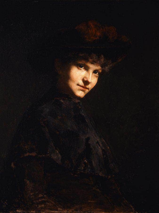 Ethel Page 1884 By Cecilia Beaux Fine Art Print