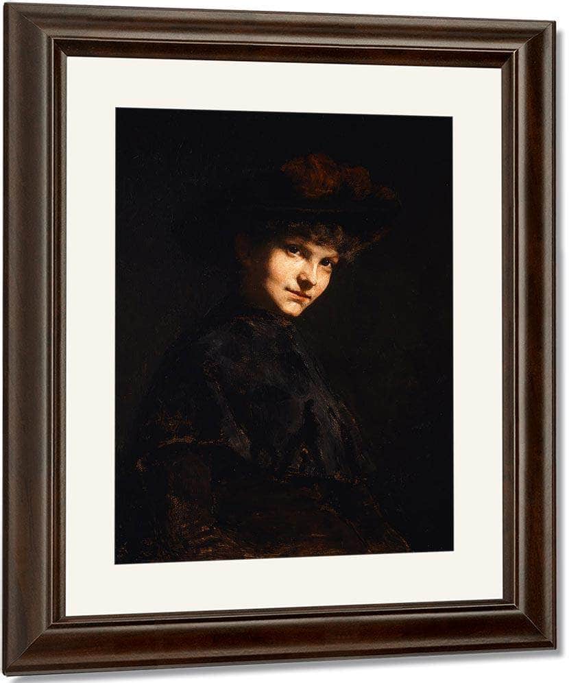 Ethel Page 1884 By Cecilia Beaux Fine Art Print