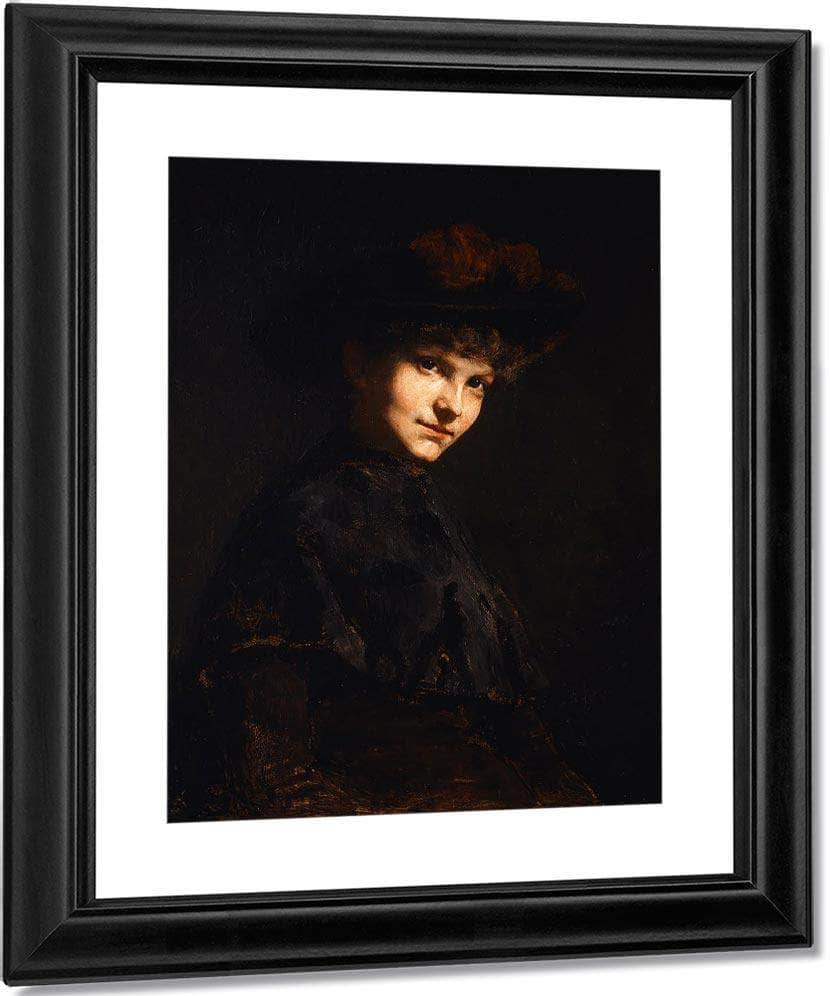 Ethel Page 1884 By Cecilia Beaux Fine Art Print