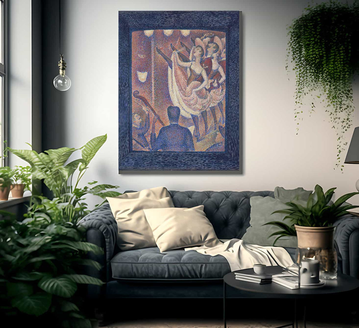 Etude Pour Le Chahut By Georges Pierre Seurat Fine Art Print