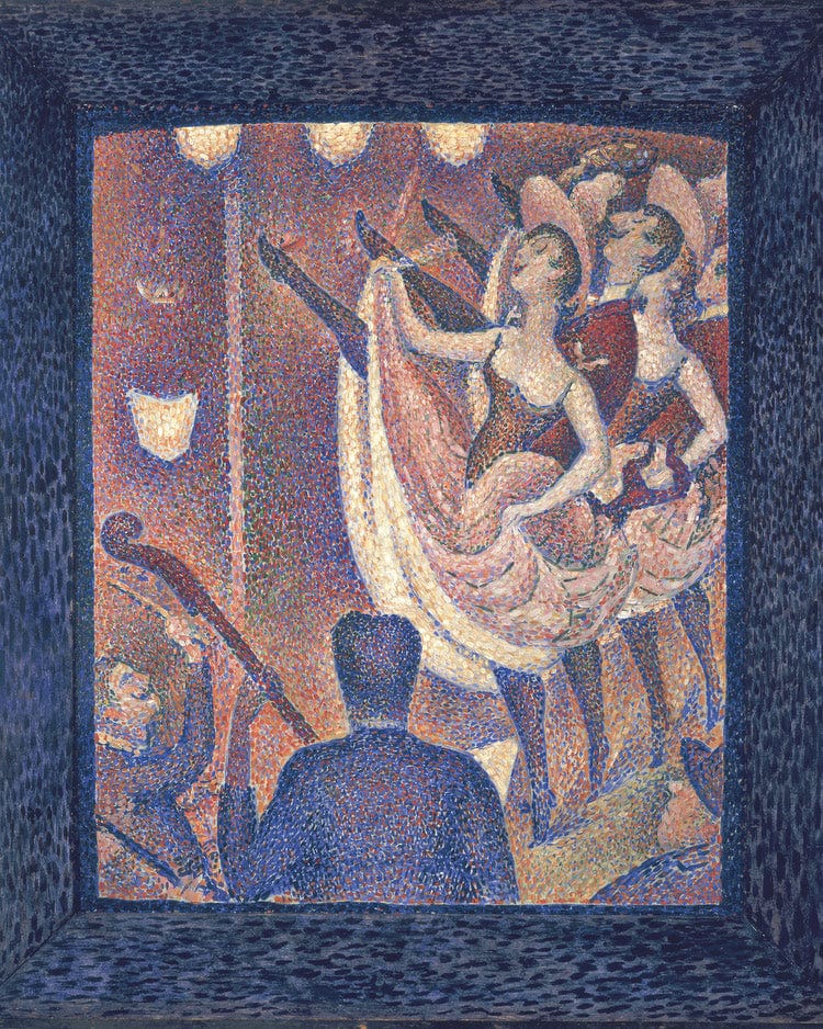 Etude Pour Le Chahut By Georges Pierre Seurat Fine Art Print