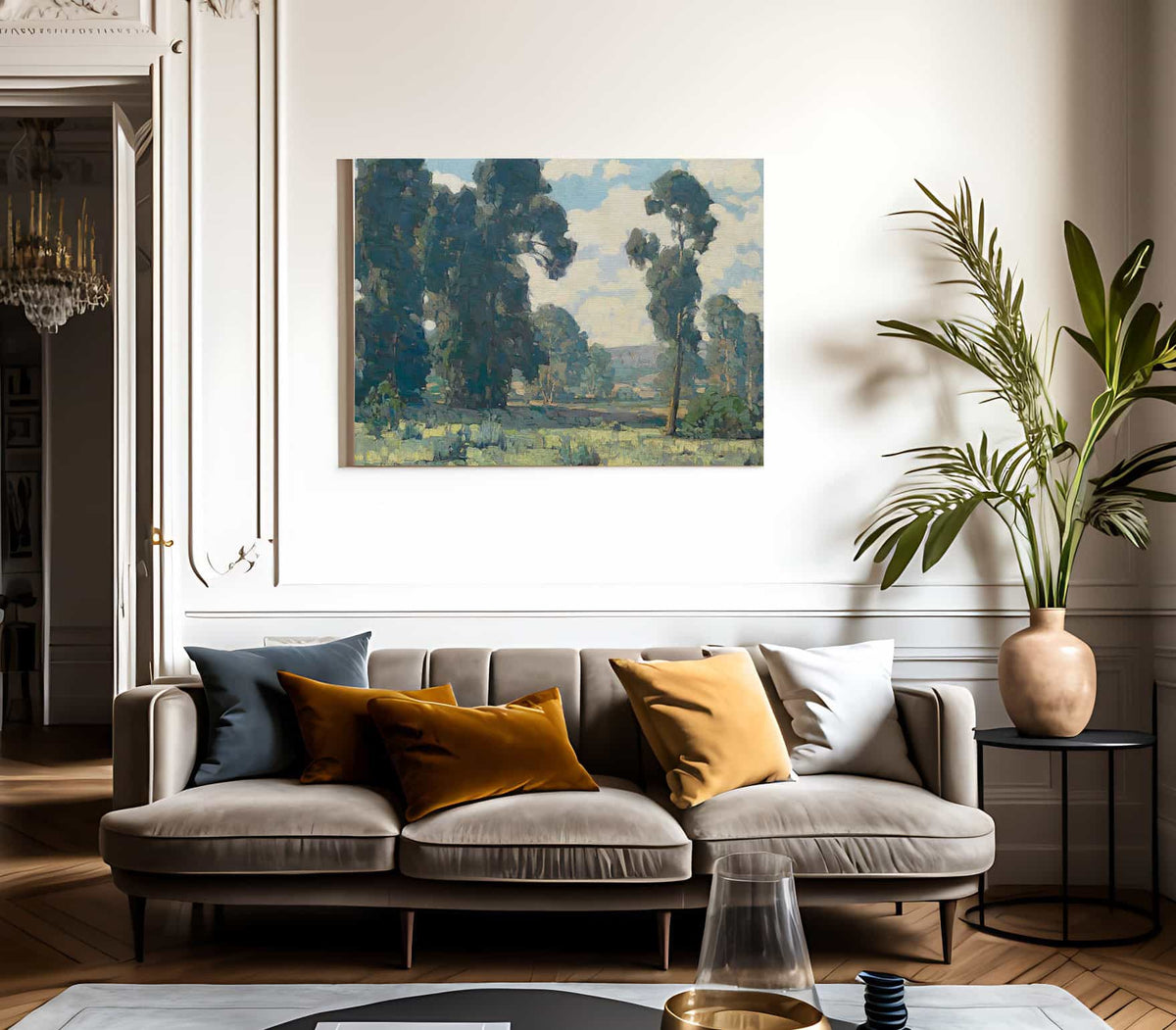 Eucalyptus Trees By Edgar Payne Fine Art Print