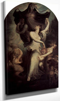 Euphrosyne Before The Imagination And The Temperance By Henry Fuseli Fine Art Print