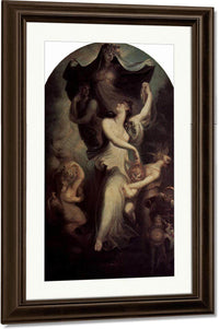 Euphrosyne Before The Imagination And The Temperance By Henry Fuseli Fine Art Print