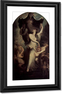 Euphrosyne Before The Imagination And The Temperance By Henry Fuseli Fine Art Print