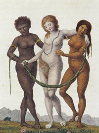 Europe Supported By Africa And America By William Blake Fine Art Print