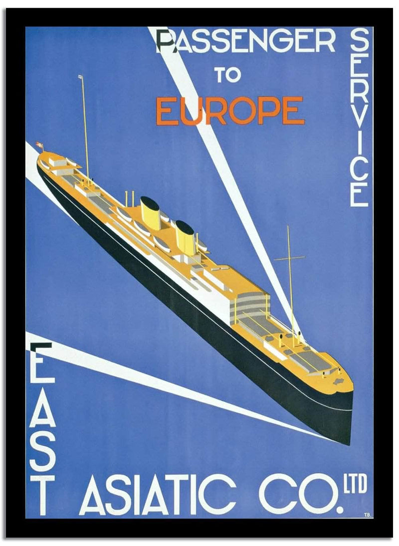 Europe  Vintage Poster Fine Art Print