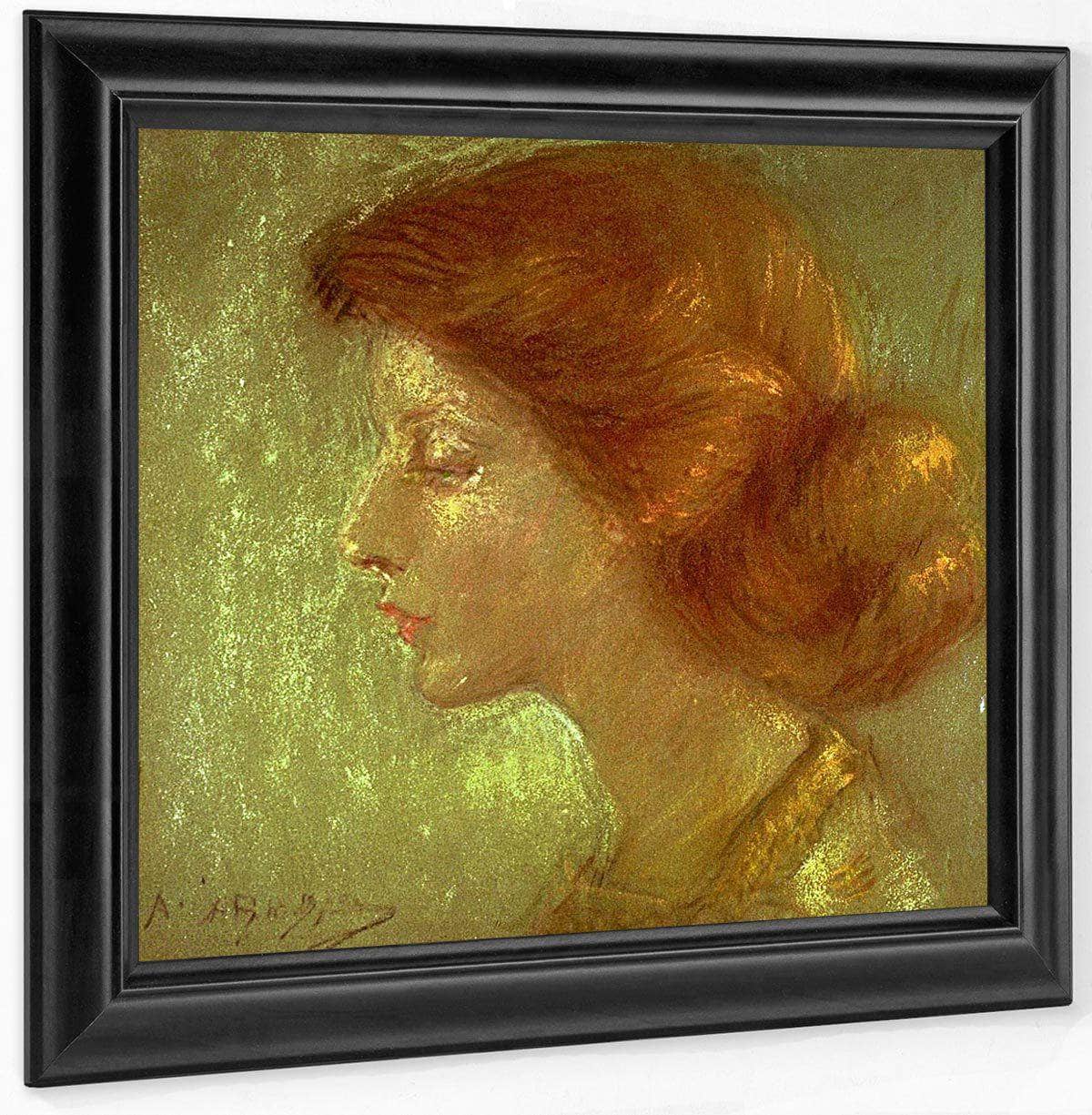 Evalina Cortland Palmer By Alice Pike Barney Fine Art Print