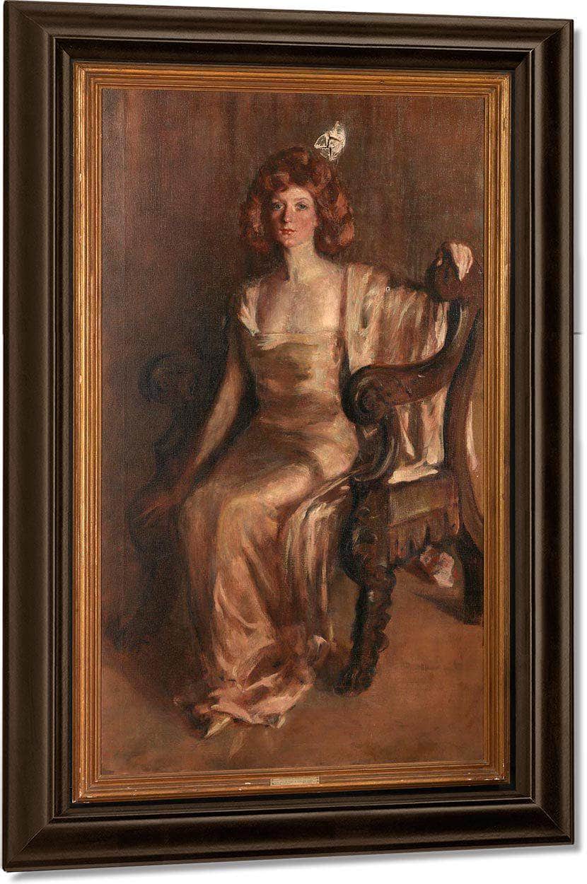 Evalina Palmer Sicilianos By Alice Pike Barney Fine Art Print