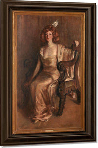 Evalina Palmer Sicilianos By Alice Pike Barney Fine Art Print