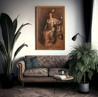 Evalina Palmer Sicilianos By Alice Pike Barney Fine Art Print