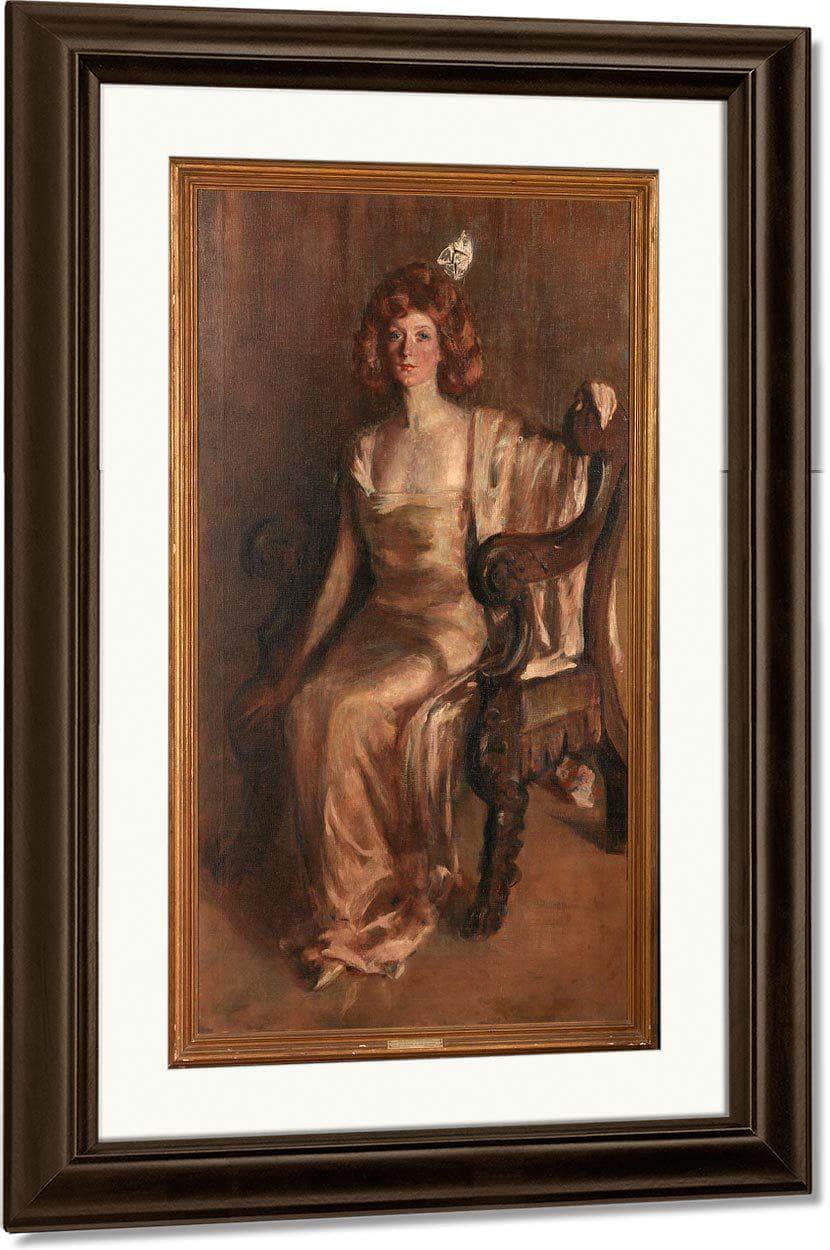 Evalina Palmer Sicilianos By Alice Pike Barney Fine Art Print
