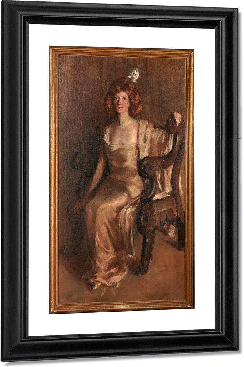 Evalina Palmer Sicilianos By Alice Pike Barney Fine Art Print