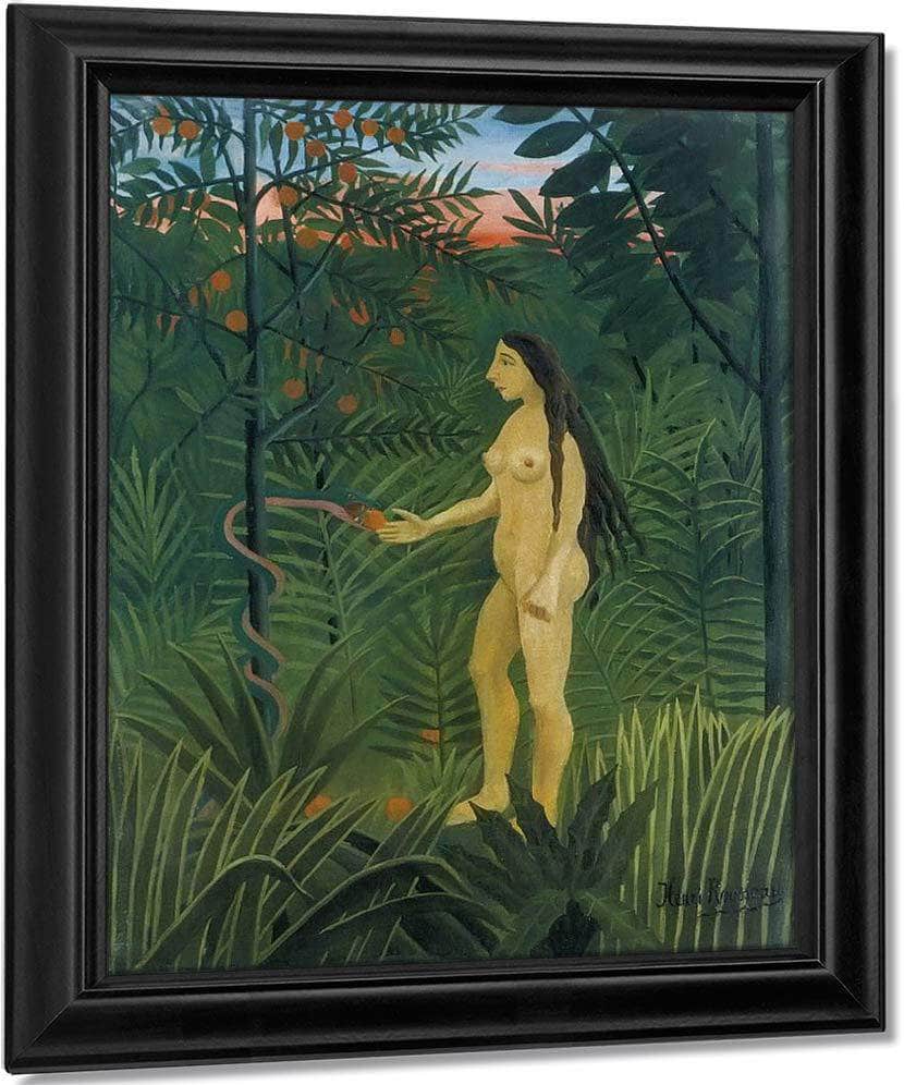 Eve About 1905 1907 By Henri Rousseau Fine Art Print
