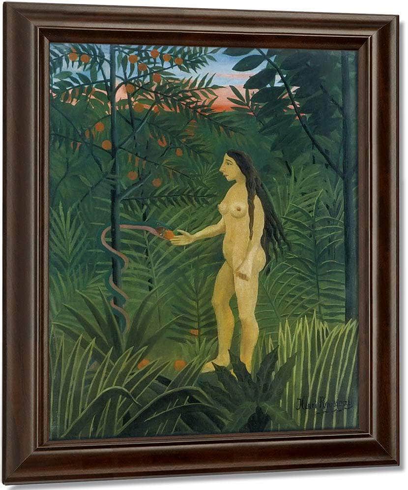Eve About 1905 1907 By Henri Rousseau Fine Art Print