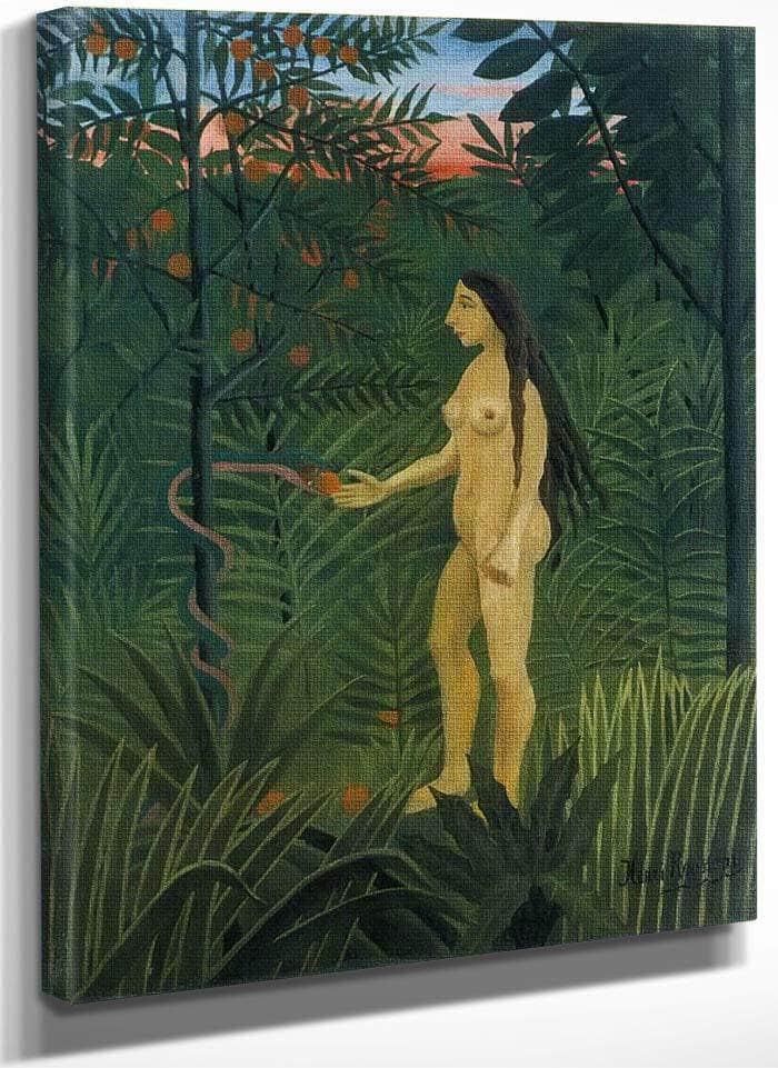 Eve About 1905 1907 By Henri Rousseau Fine Art Print