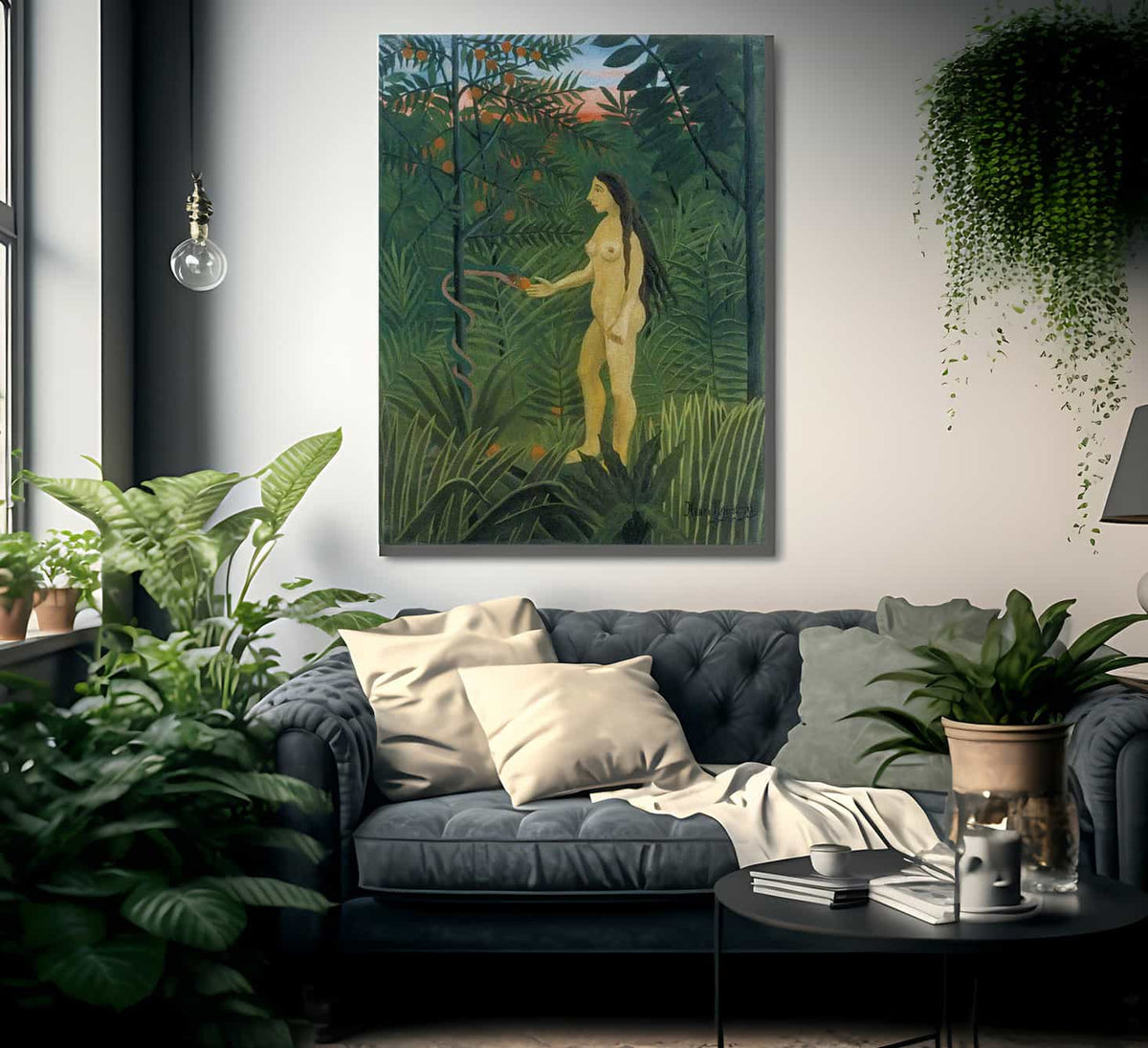 Eve About 1905 1907 By Henri Rousseau Fine Art Print