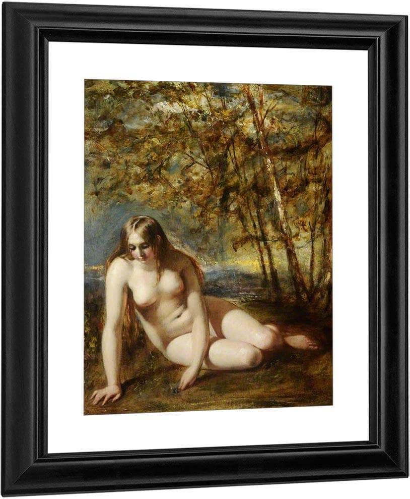 Eve At The Fountain By William Etty Fine Art Print