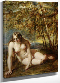 Eve At The Fountain By William Etty Fine Art Print