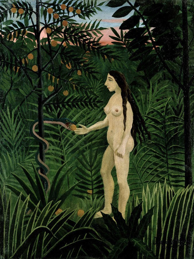 Eve By Henri Julien Felix Rousseau Fine Art Print