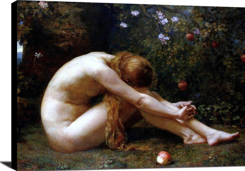 Eve Painting Anna Massey Lea Merritt Canvas Art Fine Art Print