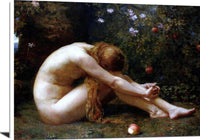 Eve Painting Anna Massey Lea Merritt Canvas Art Fine Art Print