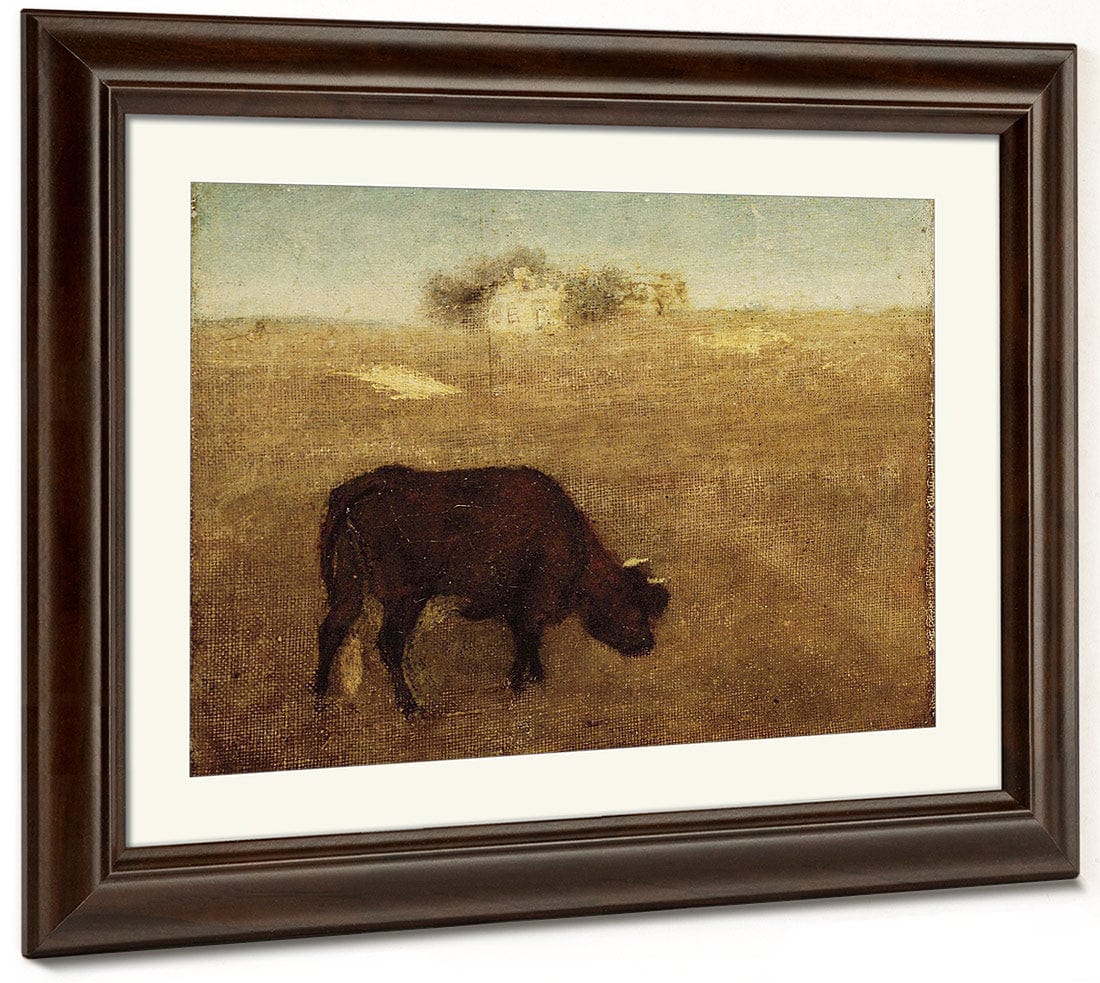 Evening Glow, The Old Red Cow By Albert Pinkham Ryder Fine Art Print
