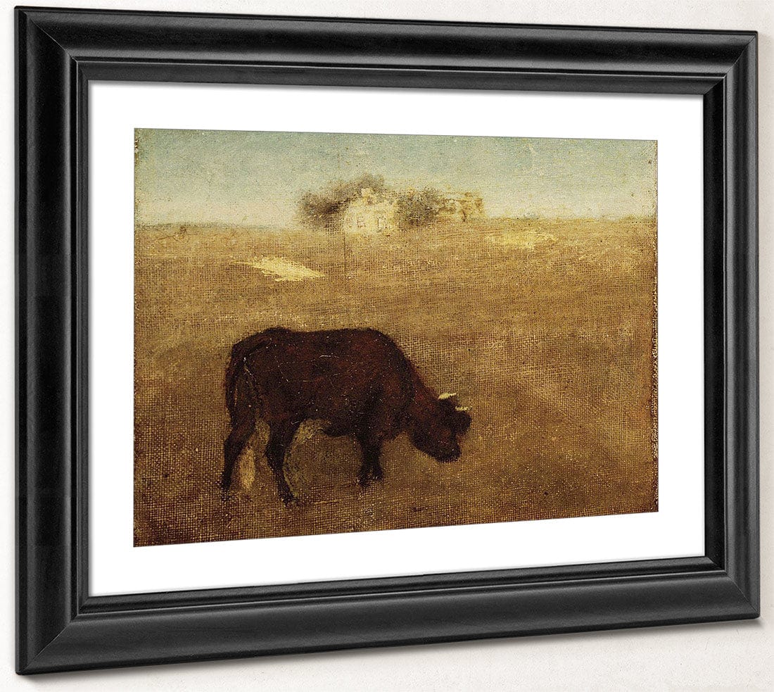 Evening Glow, The Old Red Cow By Albert Pinkham Ryder Fine Art Print