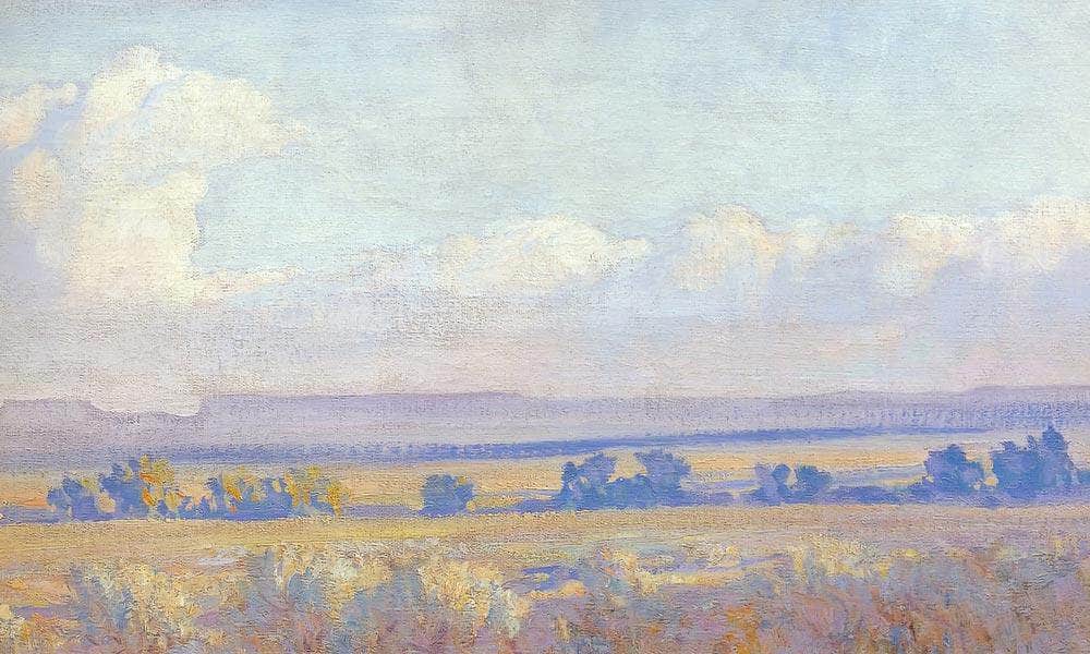 Evening In The Navajo Country By Maynard Dixon Fine Art Print