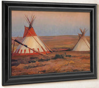 Evening On The Blackfeet Reservation By Maynard Dixon Fine Art Print