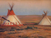 Evening On The Blackfeet Reservation By Maynard Dixon Fine Art Print