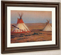 Evening On The Blackfeet Reservation By Maynard Dixon Fine Art Print