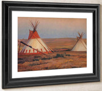 Evening On The Blackfeet Reservation By Maynard Dixon Fine Art Print