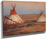 Evening On The Blackfeet Reservation By Maynard Dixon Fine Art Print