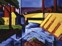 Evening Tones By Oscar Bluemner Fine Art Print