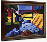 Evening Tones By Oscar Bluemner Fine Art Print