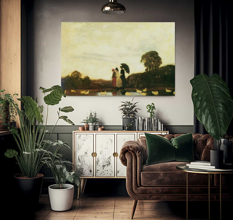 Every Saturday 1895 1896 By Arthur B Davies Fine Art Print