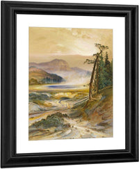 Excelsior Geyser, Yellowstone Park By Thomas Moran Fine Art Print
