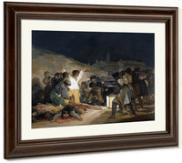 Executions On The Third Of May 1814 Romanticism 266X345Cm Museo Del Prado Madrid Spain By Francisco De Goya Fine Art Print