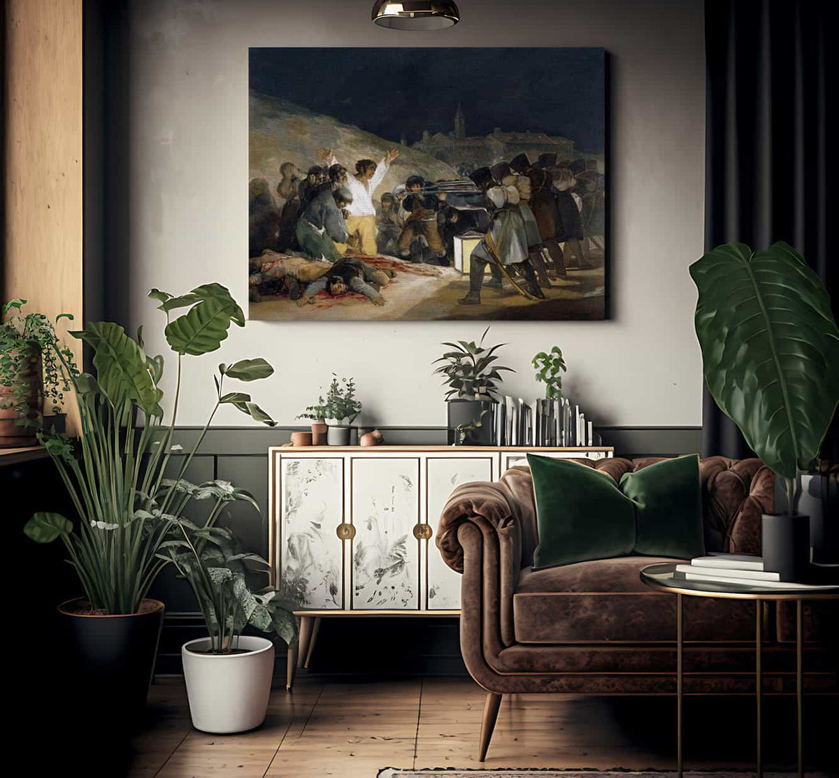 Executions On The Third Of May 1814 Romanticism 266X345Cm Museo Del Prado Madrid Spain By Francisco De Goya Fine Art Print