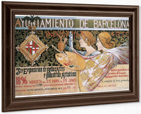 Exposicion De Bellas Artes E Industrias Artisticas By Alejandro De Riquer Fine Art Print